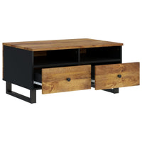 Tavolino da Soggiorno 80x54x40 cm Massello Mango e Multistrato 351957