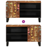 Mobile TV 80x33x46cm Legno Massello Recupero Legno Multistrato 351964