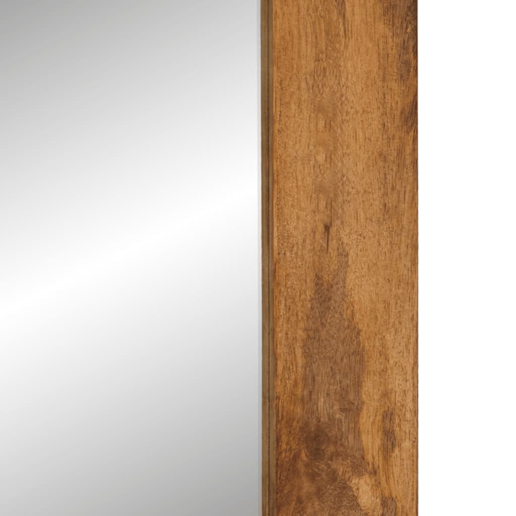 Specchio-Specchio Decorativo 70x50 cm in Legno Massello di Mango e Vetro 166093