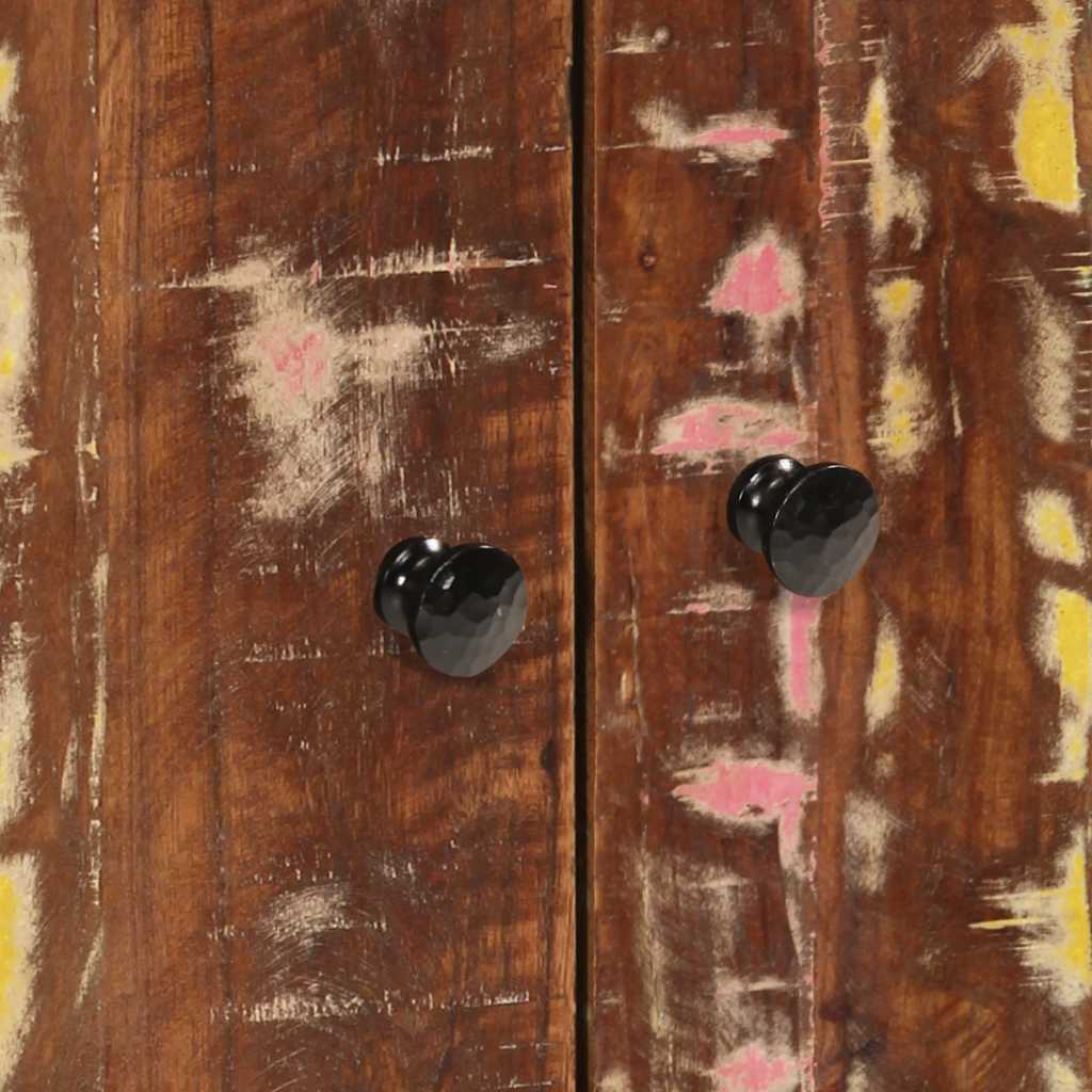 Mobile Lavabo 62x33x58 cm Legno Massello Recupero e Multistrato 351988