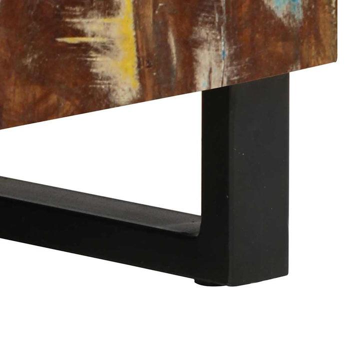 Mobile Lavabo-Armadietto da bagno 62x33x58 cm Legno Massello Recupero e Multistrato