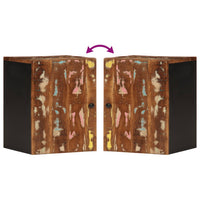 vidaXL Mobile da Bagno a Parete 38x33x48cm Legno Massello di Recupero