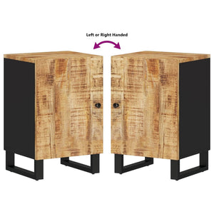 Mobile da Bagno 38x33x58 cm in Legno Massello di Mango 351994