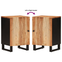 Mobile da Bagno 38x33x58cm in Legno Massello di Acacia 351995