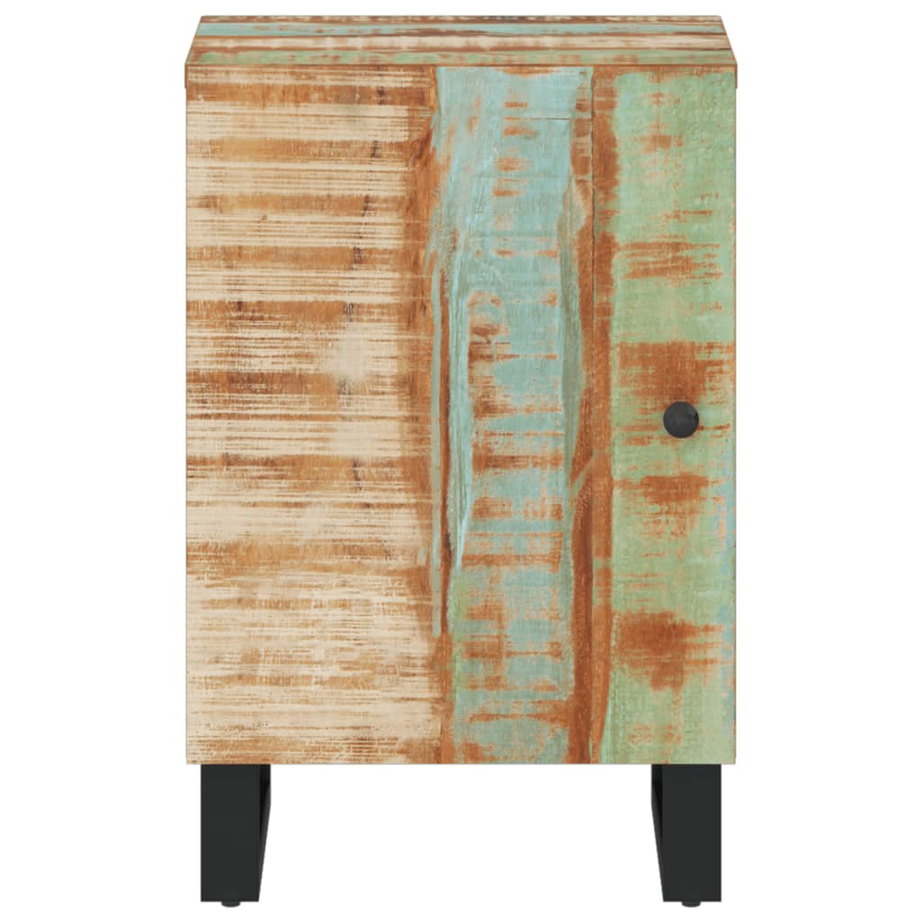 Mobile da Bagno 38x33x58cm Legno Massello di Recupero 351996