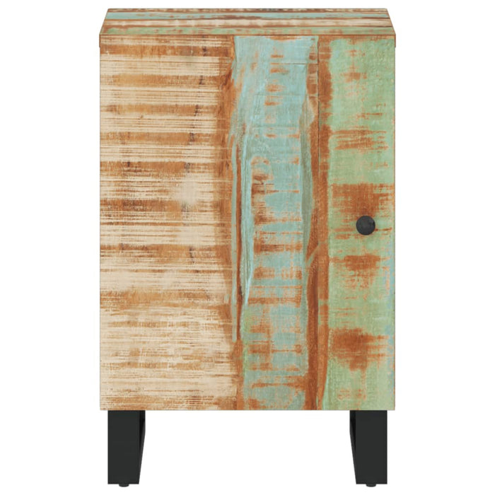 Mobile da Bagno 38x33x58cm Legno Massello di Recupero 351996
