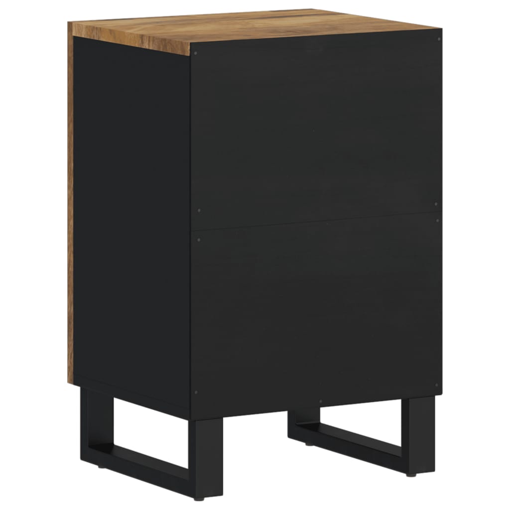 Mobile da Bagno 38x33x58 cm in Legno Massello di Mango 351997