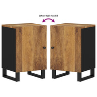 Mobile da Bagno 38x33x58 cm in Legno Massello di Mango 351997