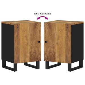 Mobile da Bagno 38x33x58 cm in Legno Massello di Mango 351997