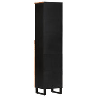 vidaXL Mobile da Bagno 38x33x160 cm in Legno Massello di Acacia