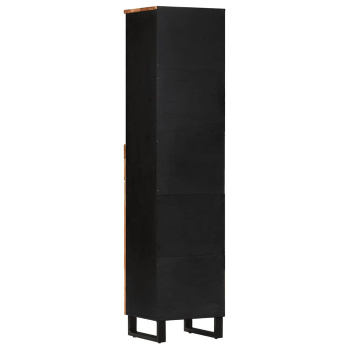 vidaXL Mobile da Bagno 38x33x160 cm in Legno Massello di Acacia