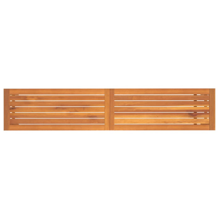 Panca da Giardino 180x35x45 cm in Legno Massello di Acacia 319421