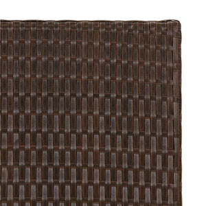 Tavolo Pieghevole Marrone 45x35x32 cm in Polyrattan 362250