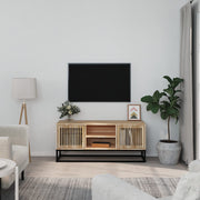 Mobile Porta TV-Mobile per TV-Credenza TV 105x30x45 cm in Legno Multistrato e Ferro