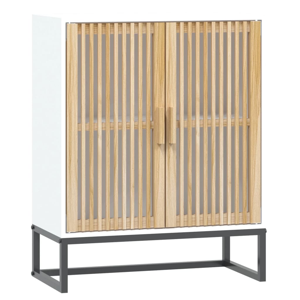 Credenza Bianca 60x30x75 cm in Legno Multistrato 352109