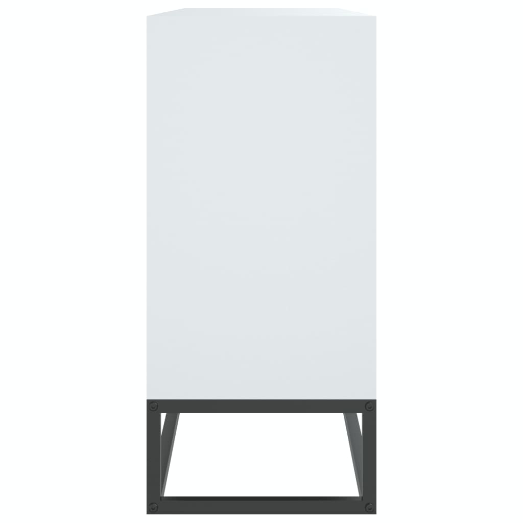 Credenza Bianca 105x30x65 cm in Legno Multistrato 352118