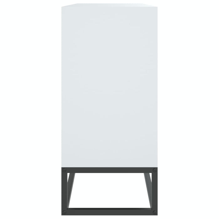 Credenza Bianca 105x30x65 cm in Legno Multistrato 352118