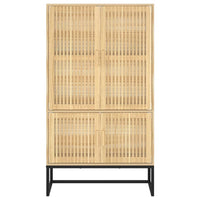 Credenza-Buffet-Armadio da cucina 70x35x125 cm in Legno Multistrato