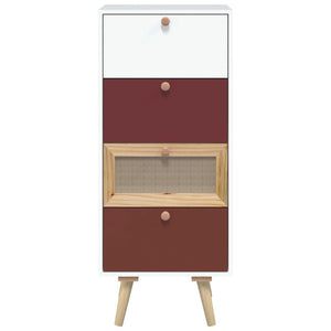 Credenza con Cassetti 40x30x95 cm in Legno Multistrato 352154