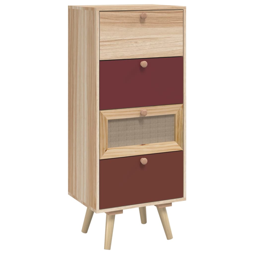 Credenza con Cassetti 40x30x95 cm in Legno Multistratocod mxl 80825