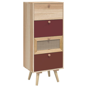 Credenza con Cassetti 40x30x95 cm in Legno Multistratocod mxl 80825