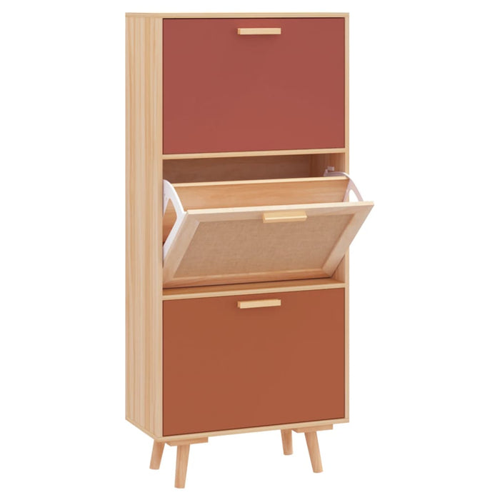 Scarpiera 52x25x120 cm in Legno Multistrato 352171