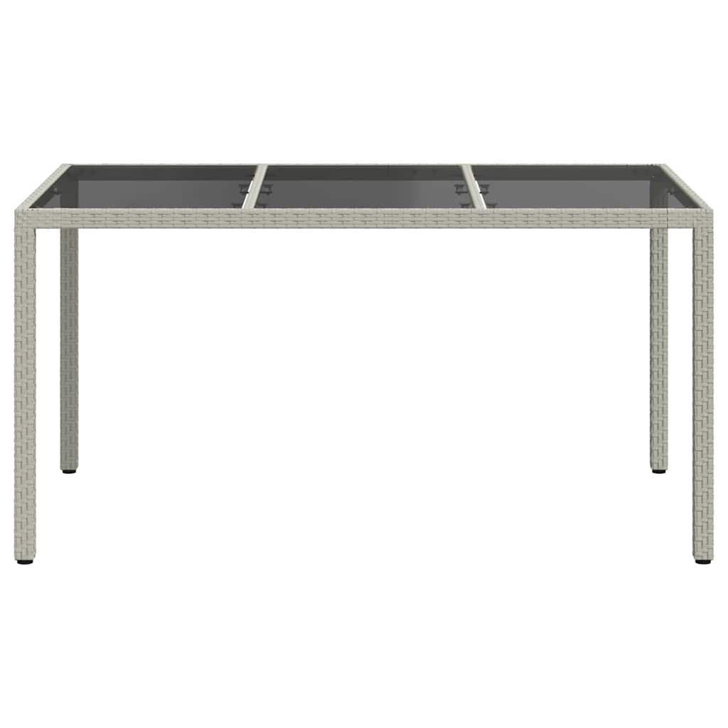 Tavolo da Pranzo da Giardino Bianco 150 x 90 x 75 cm 362542