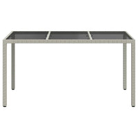 Tavolo da Pranzo da Giardino Bianco 150 x 90 x 75 cm 362542