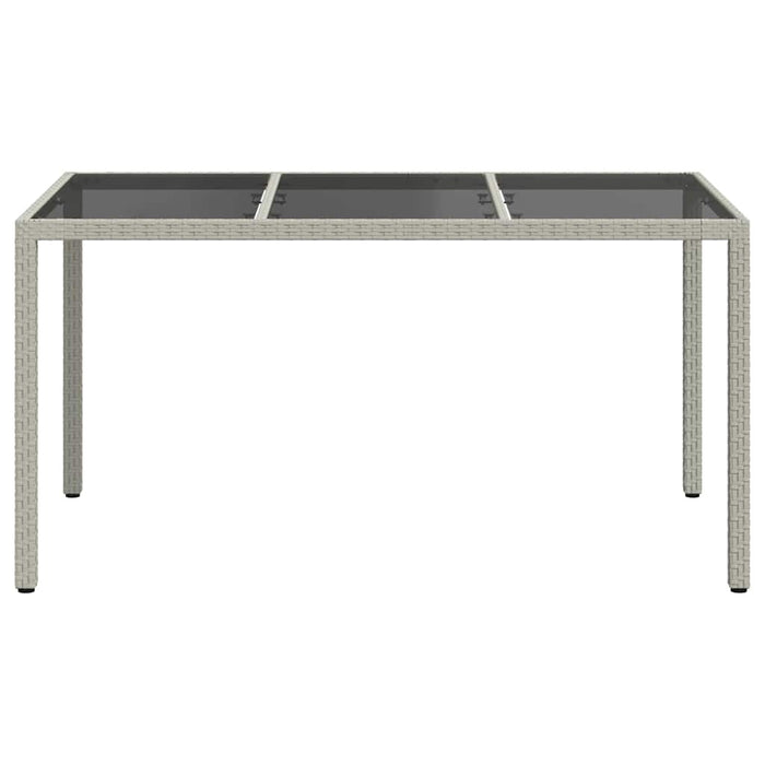 Tavolo da Pranzo da Giardino Bianco 150 x 90 x 75 cm 362542