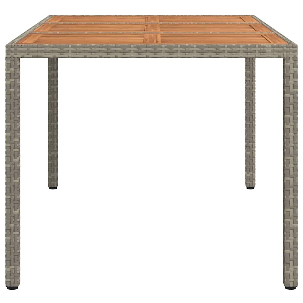 Tavolo da Pranzo da Giardino Grigio 150 x 90 x 75 cm 362545