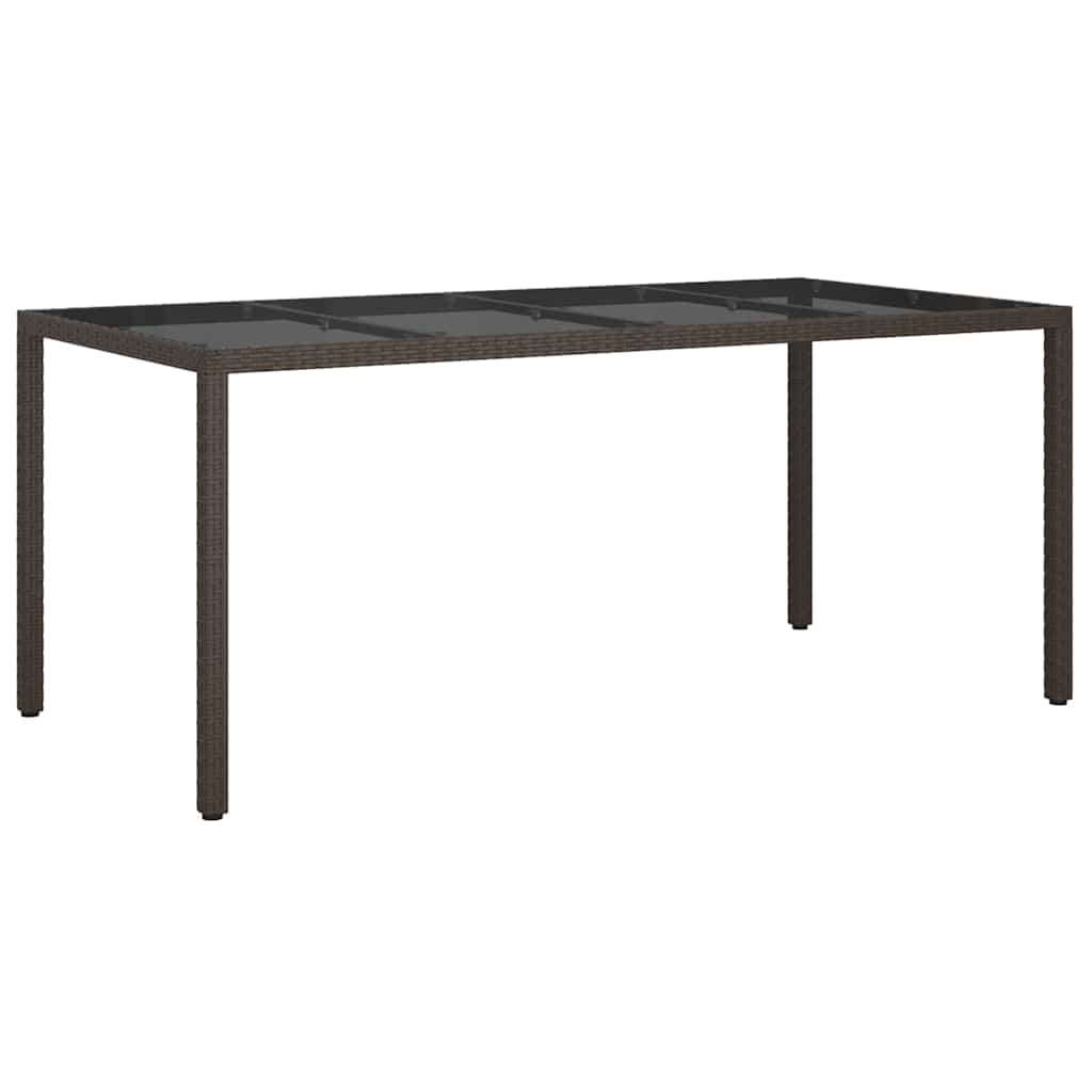 Tavolo da Pranzo da Giardino Marrone 190 x 90 x 75 cm 362546