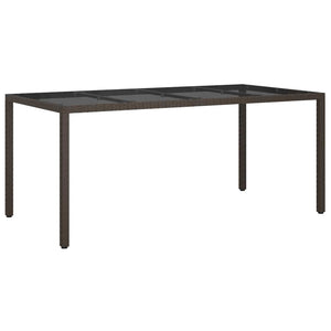 Tavolo da Pranzo da Giardino Marrone 190 x 90 x 75 cm 362546
