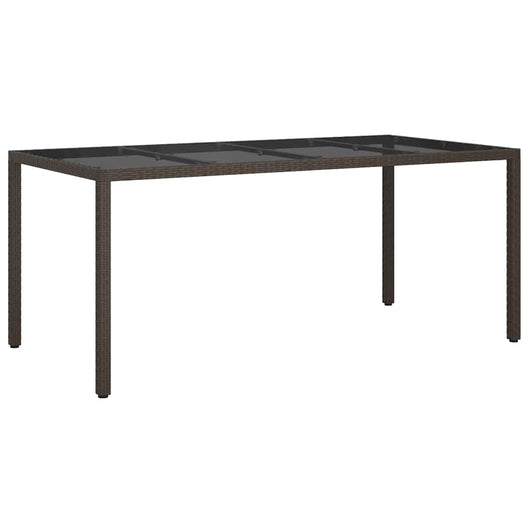 Tavolo da Pranzo da Giardino Marrone 190 x 90 x 75 cm 362546