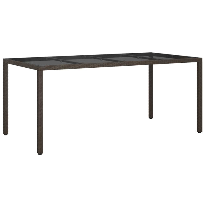 Tavolo da Pranzo da Giardino Marrone 190 x 90 x 75 cm 362546