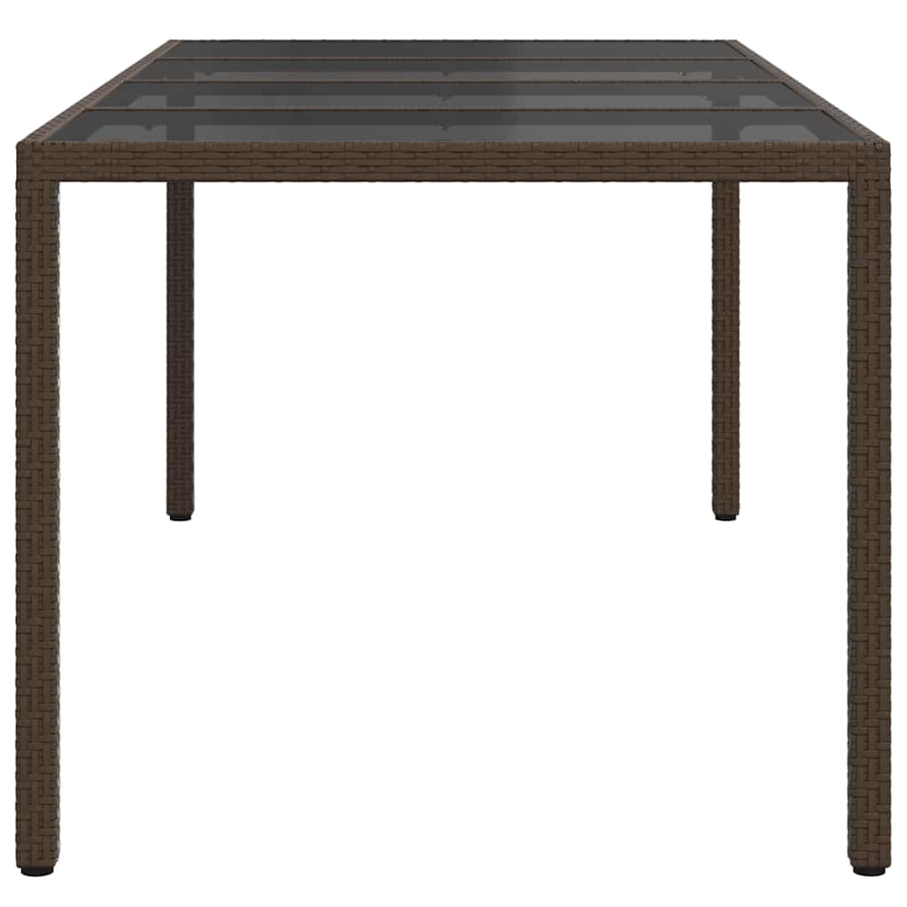 Tavolo da Pranzo da Giardino Marrone 190 x 90 x 75 cm 362546