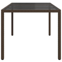 Tavolo da Pranzo da Giardino Marrone 190 x 90 x 75 cm 362546