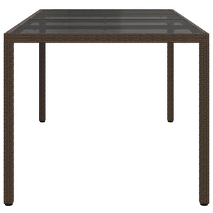 Tavolo da Pranzo da Giardino Marrone 190 x 90 x 75 cm 362546