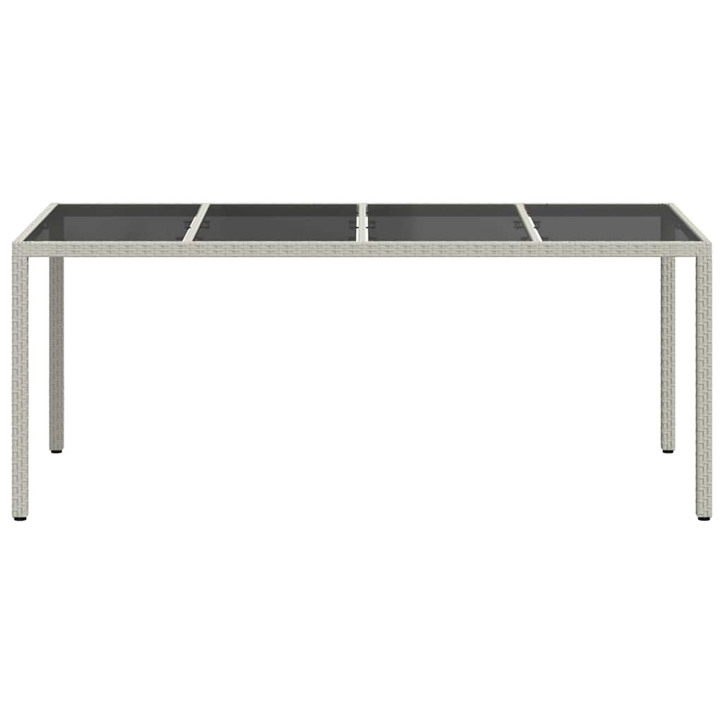 Tavolo da Pranzo da Giardino Bianco 190 x 90 x 75 cm 362549