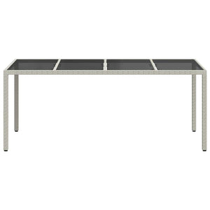 Tavolo da Pranzo da Giardino Bianco 190 x 90 x 75 cm 362549