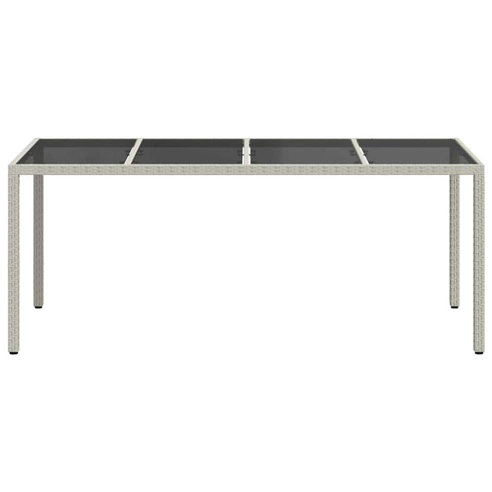 Tavolo da Pranzo da Giardino Bianco 190 x 90 x 75 cm 362549