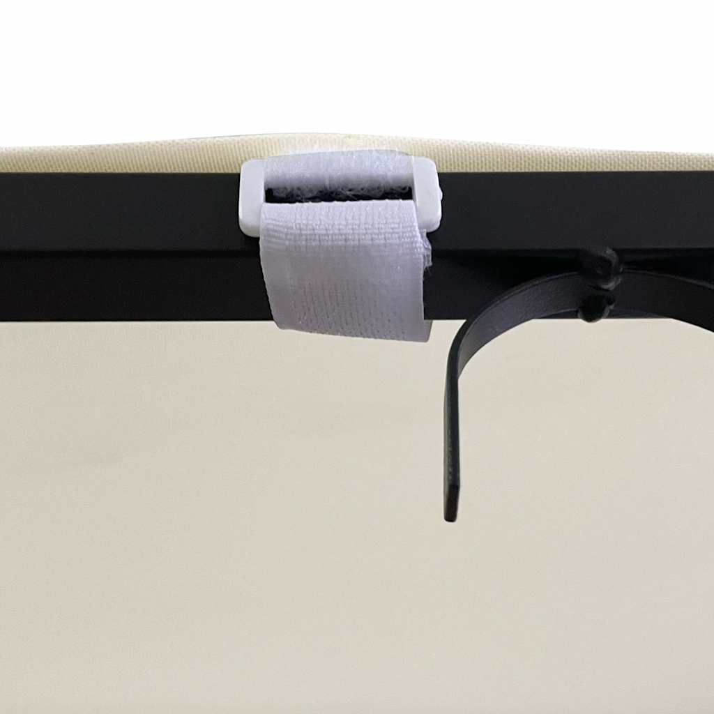 Tettoia Crema 4x3 m 180 g/m² Tessuto e Acciaio 362394