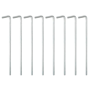 Tenda a Baldacchino Beige 3x3 m in Acciaio e Tessuto 362451