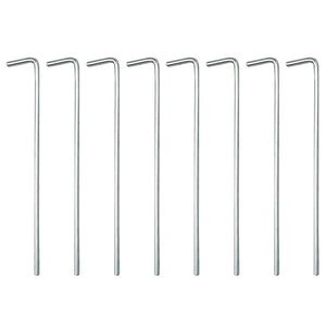 Tenda a Baldacchino Beige 4x4 m in Acciaio e Tessuto 362454