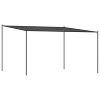 Gazebo Antracite 4x4 m 180 g/mÂ² Tessuto e Acciaiocod mxl 93687