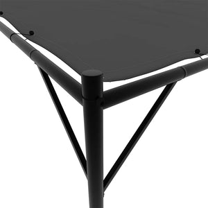 Gazebo Antracite 4x4 m 180 g/m² Tessuto e Acciaio 362465
