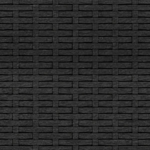 Divani Centrali da Giardino con Cuscini 2pz in Polyrattan Nero 362332