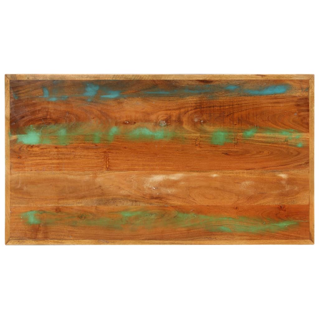 Tavolino da Salotto 100x55x45 cm in Legno Massello di Recupero 352017