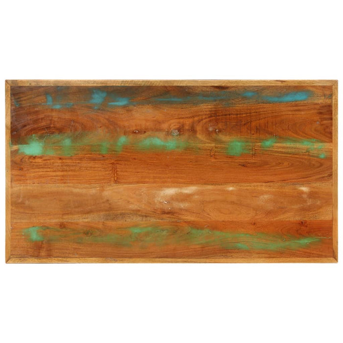 Tavolino da Salotto 100x55x45 cm in Legno Massello di Recupero 352017