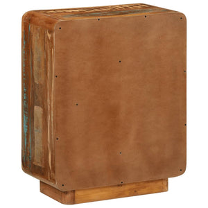 Credenza con 3 Cassetti 55x30x70 cm Legno Massello di Recupero 352026