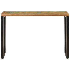 Tavolo Consolle 110x35x75 cm in Legno Massello di Recupero 352058